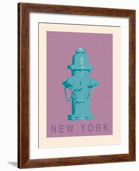 New York - Hydrant-Ben James-Framed Giclee Print