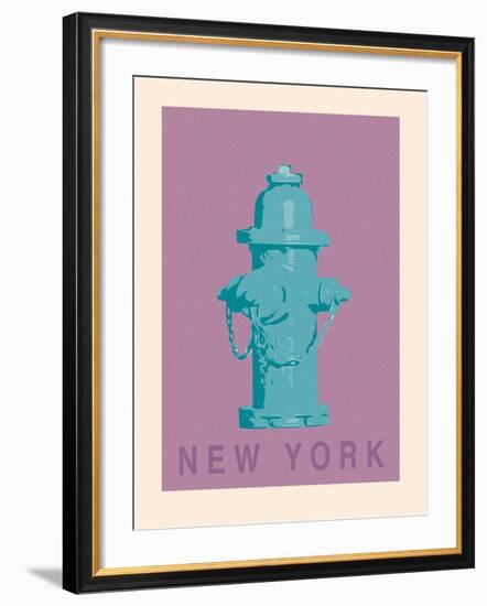 New York - Hydrant-Ben James-Framed Giclee Print