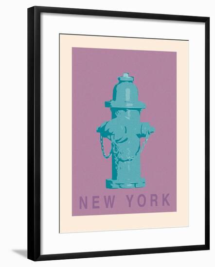 New York - Hydrant-Ben James-Framed Giclee Print