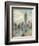 New York Impression-Silvia Vassileva-Framed Art Print