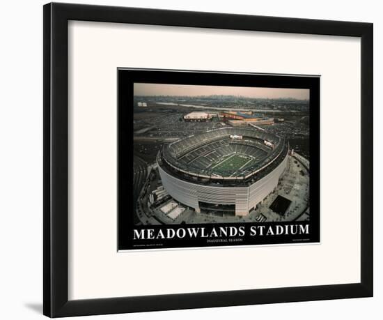 New York Jets New Meadowlands Stadium Inaugural Season Sports-null-Framed Art Print