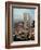 New York Landmarks Twin Towers-Ed Bailey-Framed Photographic Print