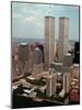 New York Landmarks Twin Towers-Ed Bailey-Mounted Photographic Print