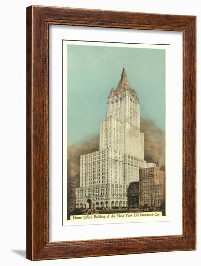 New York Life Insurance Building, New York City-null-Framed Premium Giclee Print