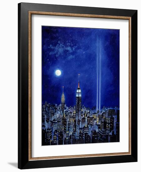 New York Lights 2002-Bill Bell-Framed Giclee Print