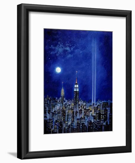 New York Lights 2002-Bill Bell-Framed Giclee Print