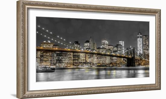 New York Lights-Assaf Frank-Framed Photographic Print