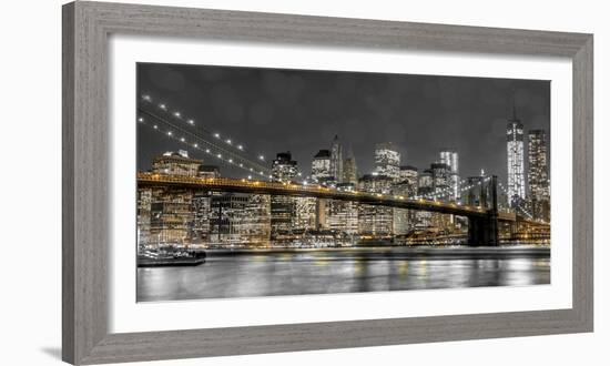 New York Lights-Assaf Frank-Framed Photographic Print