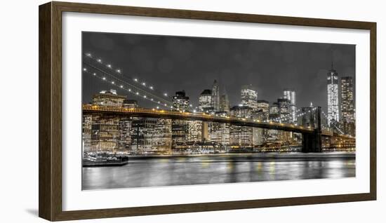 New York Lights-Assaf Frank-Framed Photographic Print