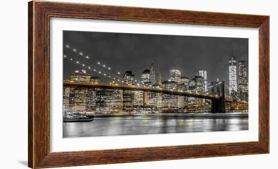 New York Lights-Assaf Frank-Framed Photographic Print