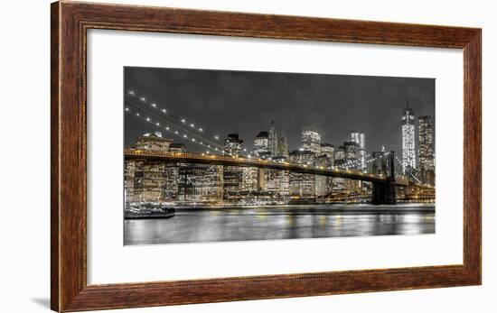 New York Lights-Assaf Frank-Framed Photographic Print