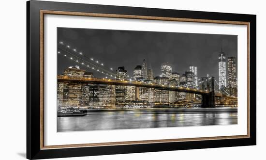New York Lights-Assaf Frank-Framed Photographic Print