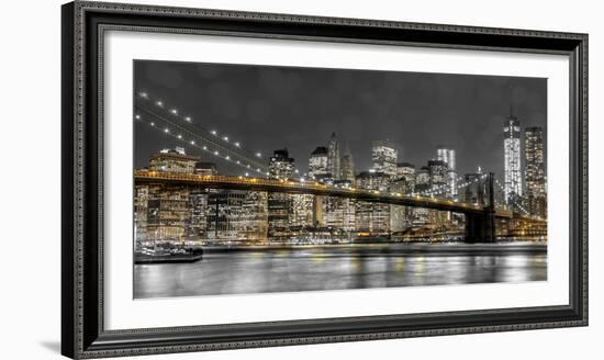 New York Lights-Assaf Frank-Framed Photographic Print