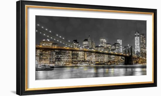 New York Lights-Assaf Frank-Framed Photographic Print