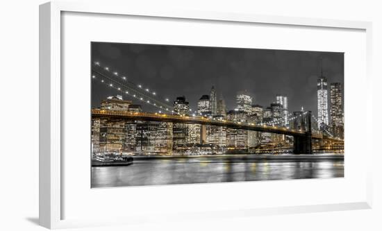 New York Lights-Assaf Frank-Framed Photographic Print