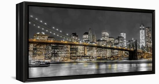 New York Lights-Assaf Frank-Framed Premier Image Canvas