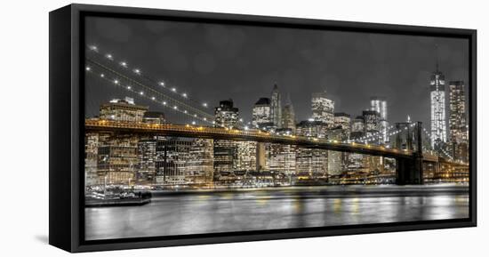 New York Lights-Assaf Frank-Framed Premier Image Canvas