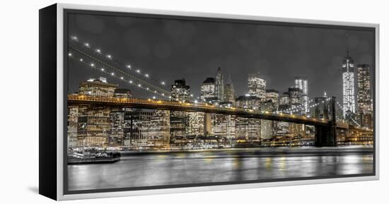 New York Lights-Assaf Frank-Framed Premier Image Canvas