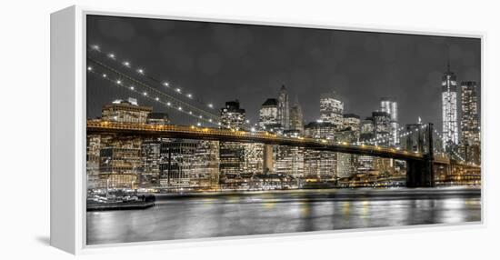 New York Lights-Assaf Frank-Framed Premier Image Canvas