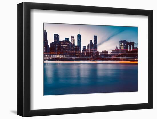 New York Lights-Bethany Young-Framed Photographic Print