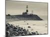 New York, Long Island, Montauk, Montauk Point Lighthouse, USA-Walter Bibikow-Mounted Photographic Print