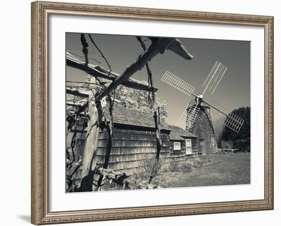 New York, Long Island, the Hamptons, East Hampton, Mulford Farmstead, Water Mill, USA-Walter Bibikow-Framed Photographic Print