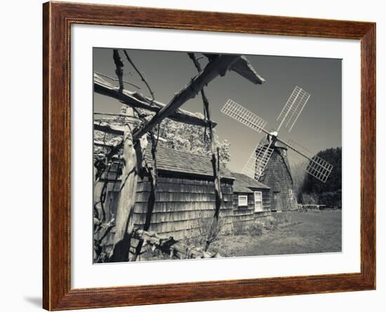 New York, Long Island, the Hamptons, East Hampton, Mulford Farmstead, Water Mill, USA-Walter Bibikow-Framed Photographic Print