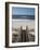 New York, Long Island, the Hamptons, Westhampton Beach, Beach View from Beach Stairs, USA-Walter Bibikow-Framed Photographic Print