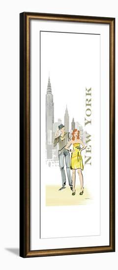 New York Lovers-Avery Tillmon-Framed Premium Giclee Print