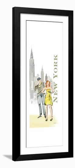 New York Lovers-Avery Tillmon-Framed Premium Giclee Print