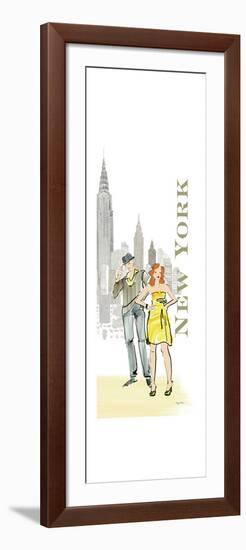 New York Lovers-Avery Tillmon-Framed Premium Giclee Print