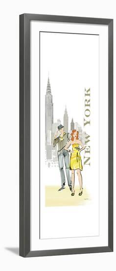 New York Lovers-Avery Tillmon-Framed Premium Giclee Print