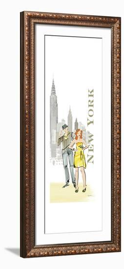 New York Lovers-Avery Tillmon-Framed Premium Giclee Print