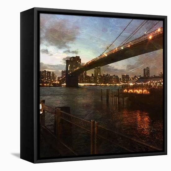 New York Magic-Sheldon Lewis-Framed Stretched Canvas