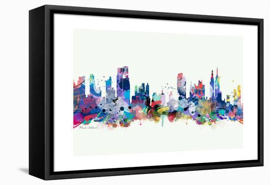 New York Mark 3-Mark Ashkenazi-Framed Premier Image Canvas