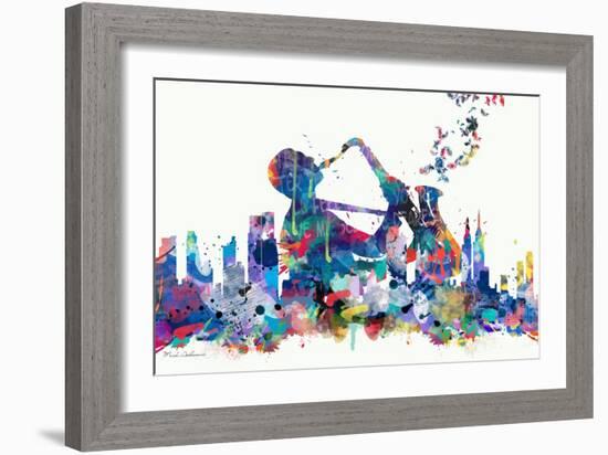 New York Mark 9-Mark Ashkenazi-Framed Giclee Print