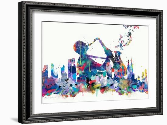 New York Mark 9-Mark Ashkenazi-Framed Giclee Print