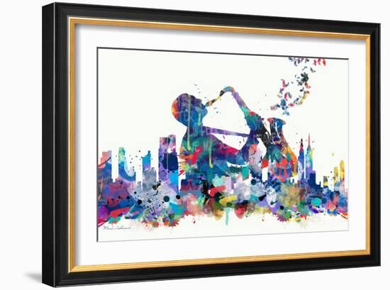 New York Mark 9-Mark Ashkenazi-Framed Giclee Print