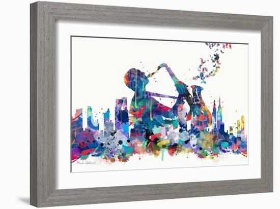 New York Mark 9-Mark Ashkenazi-Framed Giclee Print