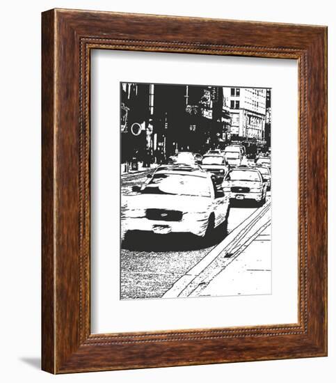 New York Minute II-Boyce Watt-Framed Art Print