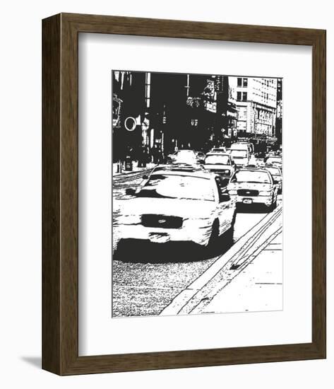 New York Minute II-Boyce Watt-Framed Art Print