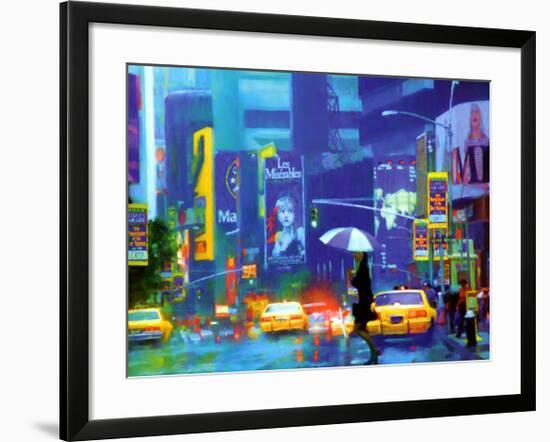 New York Minute-Richard M. Swiatlowski-Framed Art Print