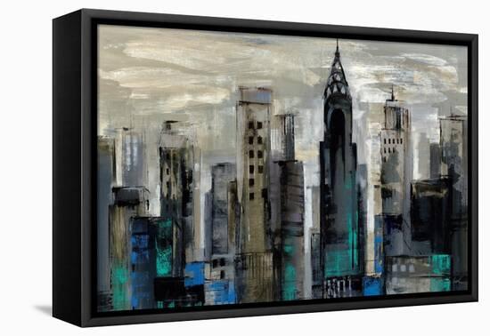 New York Moment-Silvia Vassileva-Framed Stretched Canvas