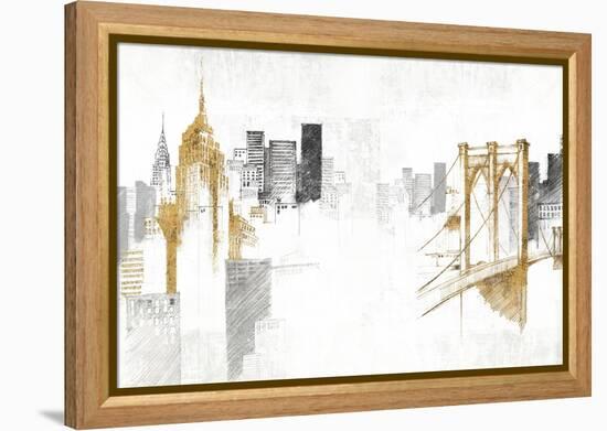 New York Monuments-Avery Tillmon-Framed Stretched Canvas