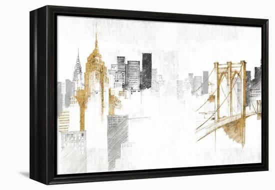 New York Monuments-Avery Tillmon-Framed Stretched Canvas