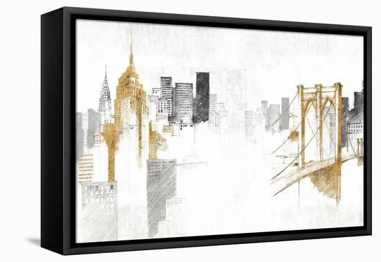 New York Monuments-Avery Tillmon-Framed Stretched Canvas