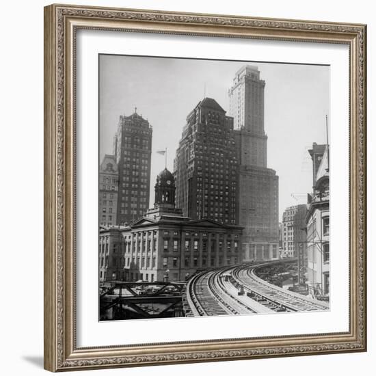 New York Morning-The Chelsea Collection-Framed Giclee Print