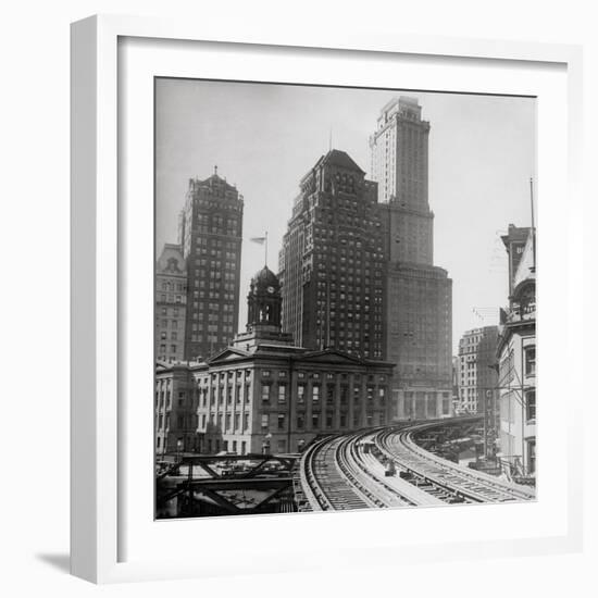 New York Morning-The Chelsea Collection-Framed Giclee Print