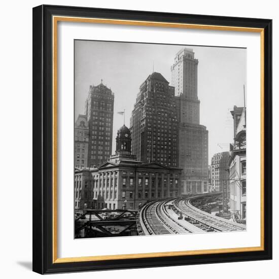 New York Morning-The Chelsea Collection-Framed Giclee Print