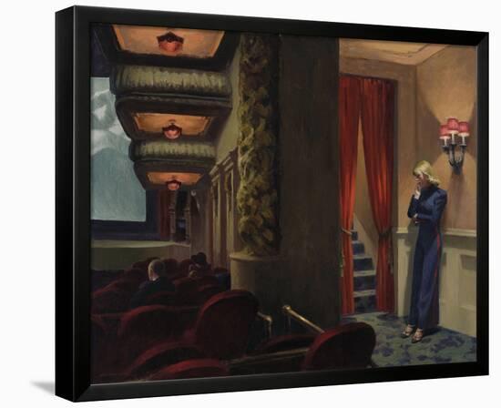 New York Movie, 1939-Edward Hopper-Framed Giclee Print